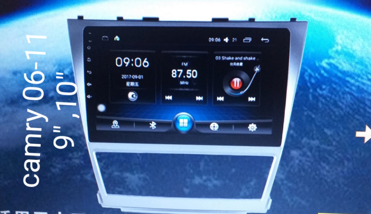 MÀN HÌNH ANDROID TOYOTA CAMRY 2006-2011